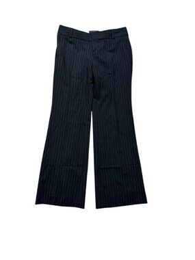 Banana Republic Martin Wool Blend Pinstripe Dress Pants 4P